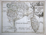 PAZZINI CARLI, VINCENZO: MAP OF EASTERN PART OF VENETIAN TERRITORIES